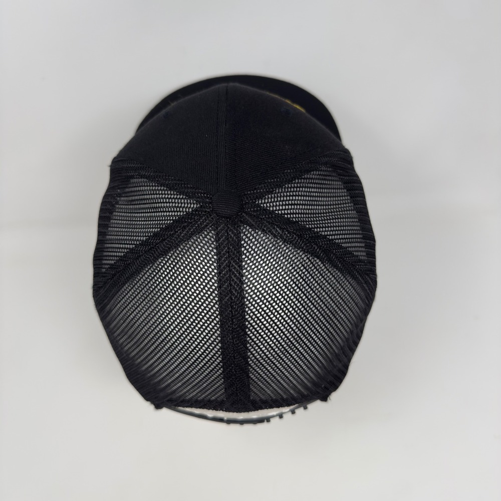 Blue Collar Tour‎ Trucker Hat Black Snapback Flat Bill Cap Richardson Style 511 - Picture 6 of 9